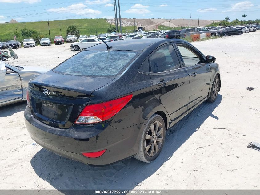 2013 HYUNDAI ACCENT GLS - KMHCU4AE6DU378014