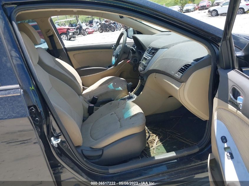 2013 HYUNDAI ACCENT GLS - KMHCU4AE6DU378014