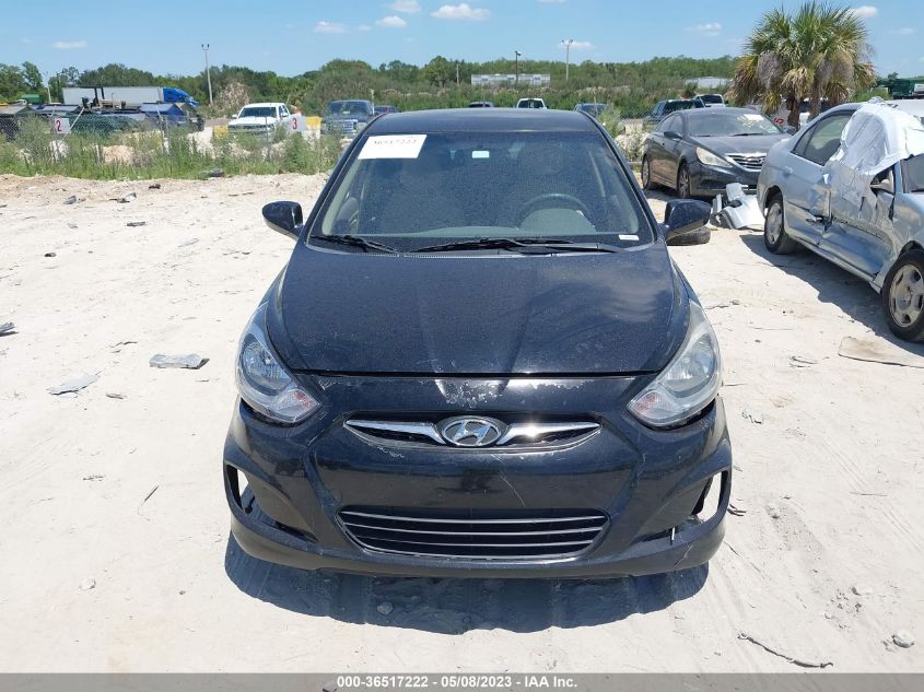 2013 HYUNDAI ACCENT GLS - KMHCU4AE6DU378014