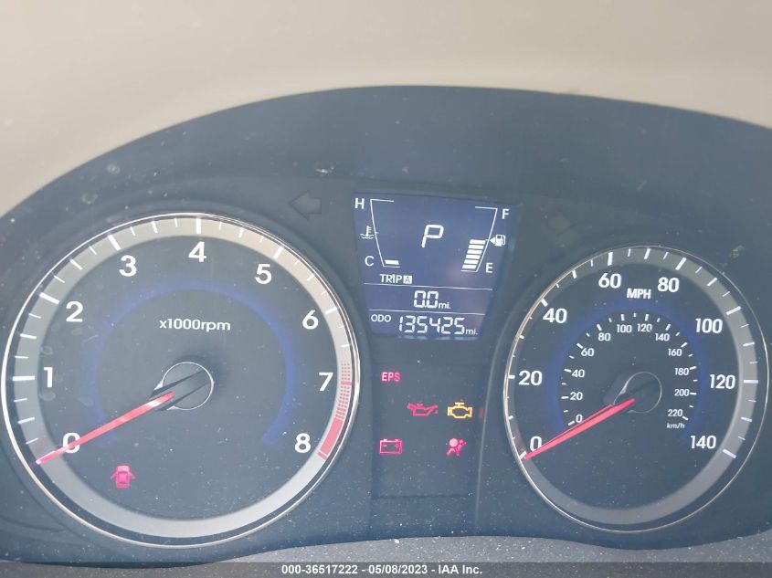 2013 HYUNDAI ACCENT GLS - KMHCU4AE6DU378014