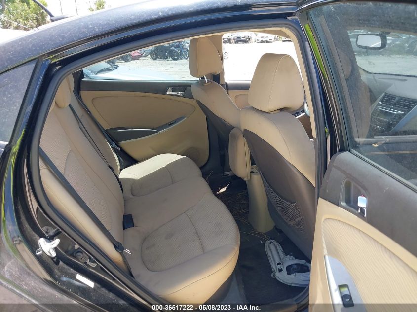 2013 HYUNDAI ACCENT GLS - KMHCU4AE6DU378014