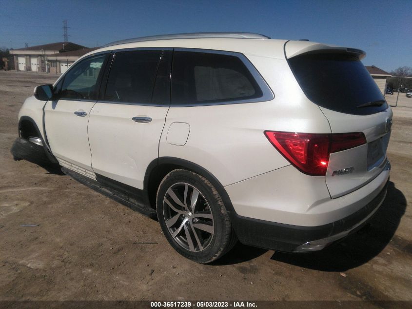 2016 HONDA PILOT TOURING - 5FNYF6H93GB056856