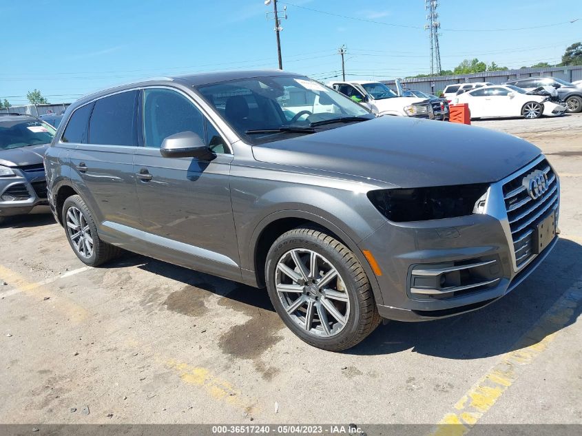 2018 AUDI Q7 PREMIUM PLUS - WA1LAAF73JD034751