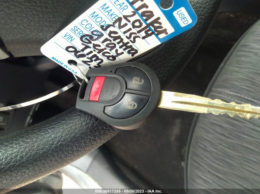 2014 NISSAN SENTRA SV - 3N1AB7AP7EY232274