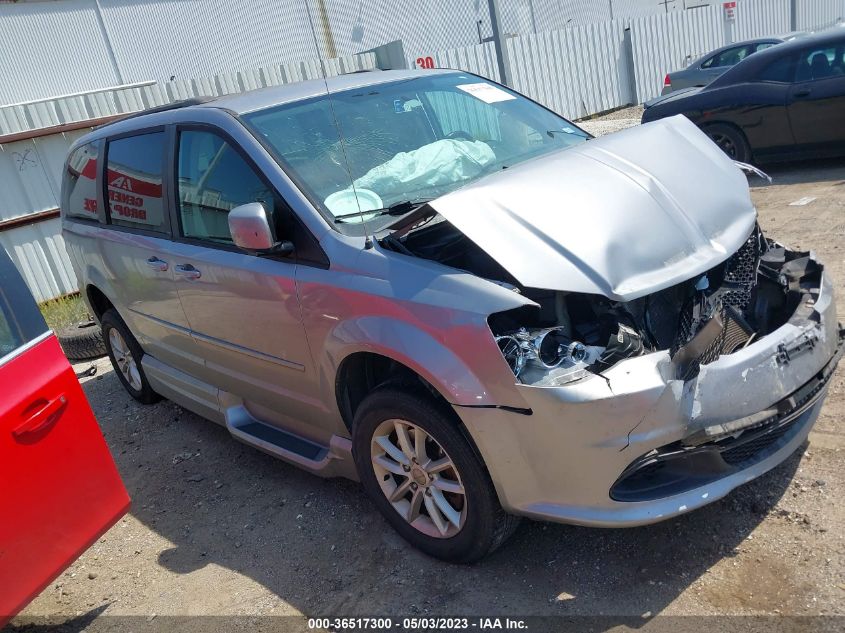 2014 DODGE GRAND CARAVAN SXT - 2C4RDGCG9ER321366