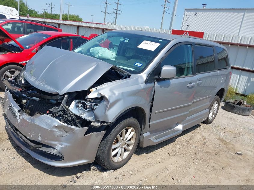 2014 DODGE GRAND CARAVAN SXT - 2C4RDGCG9ER321366
