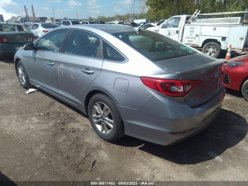 2016 HYUNDAI SONATA 2.4L SE - 5NPE24AF2GH373709