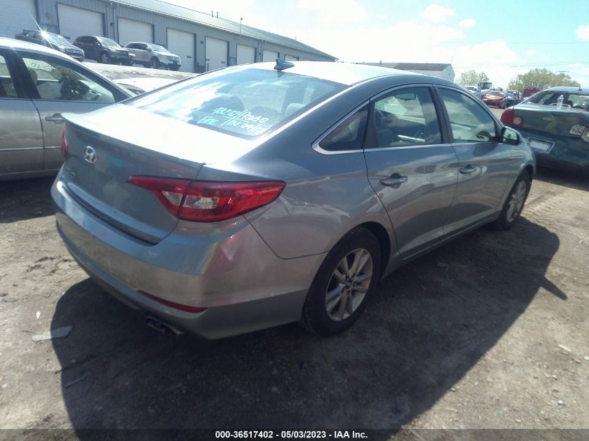 2016 HYUNDAI SONATA 2.4L SE - 5NPE24AF2GH373709