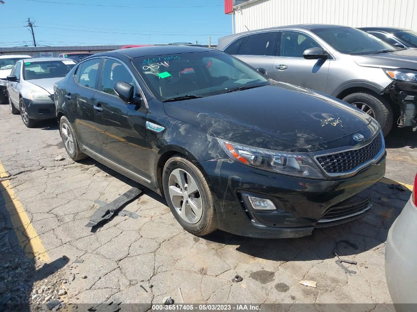 2016 KIA OPTIMA HYBRID - KNAGM4AD8G5095414
