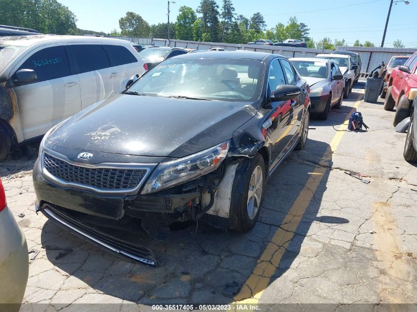 2016 KIA OPTIMA HYBRID - KNAGM4AD8G5095414