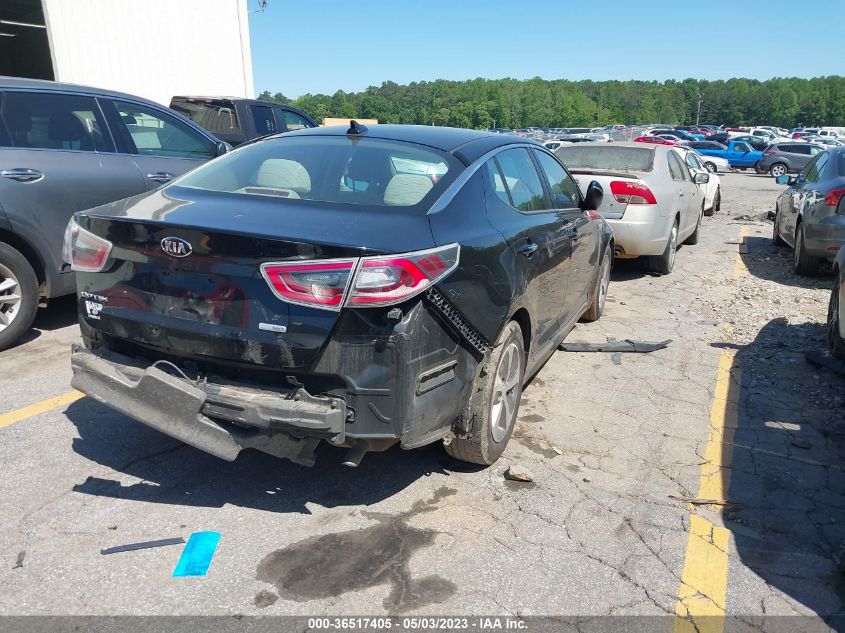 2016 KIA OPTIMA HYBRID - KNAGM4AD8G5095414