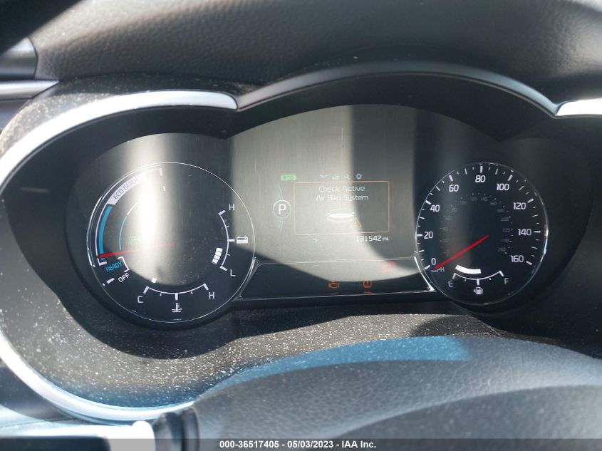 2016 KIA OPTIMA HYBRID - KNAGM4AD8G5095414