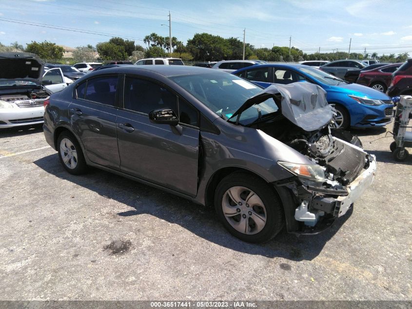2014 HONDA CIVIC SEDAN LX - 19XFB2F52EE061500