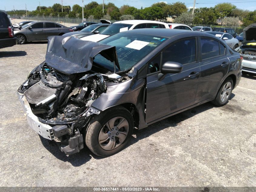 2014 HONDA CIVIC SEDAN LX - 19XFB2F52EE061500