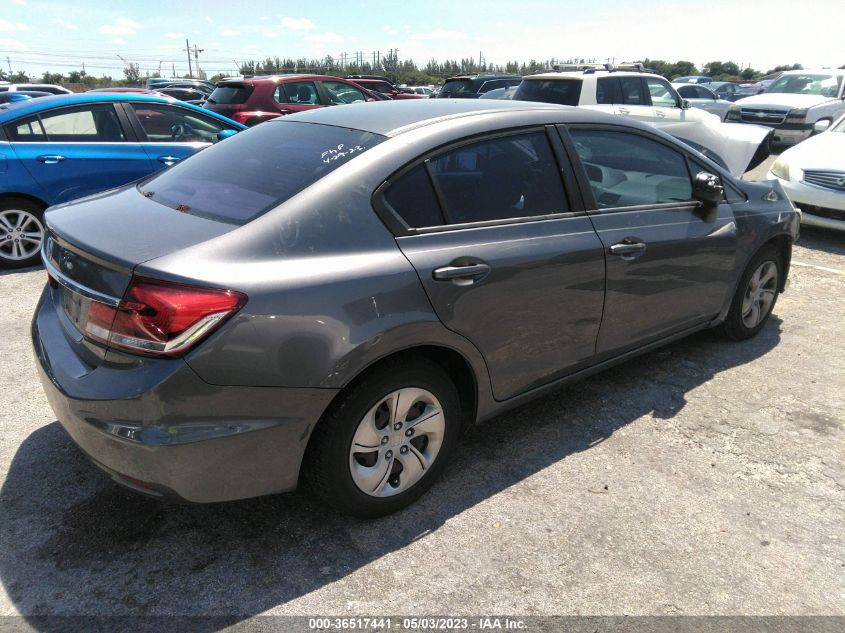 2014 HONDA CIVIC SEDAN LX - 19XFB2F52EE061500
