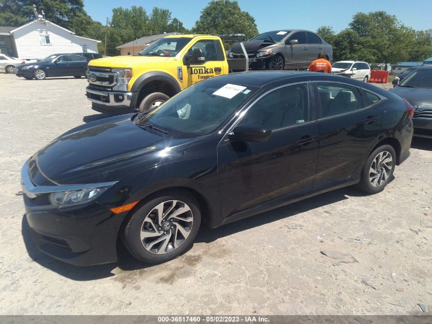 2018 HONDA CIVIC SEDAN EX - 19XFC2F78JE030986
