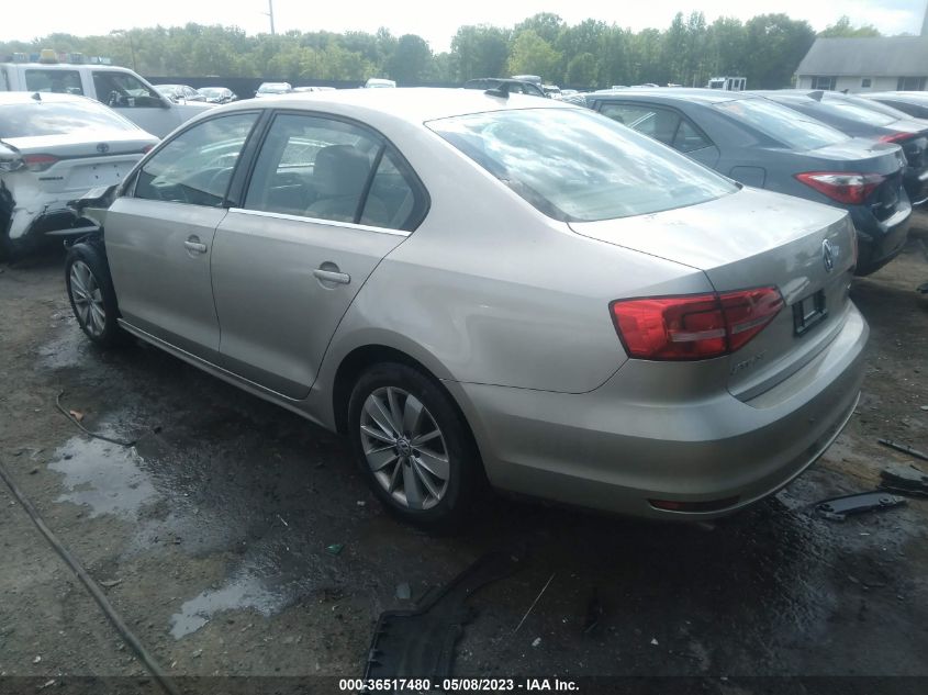 2015 VOLKSWAGEN JETTA SEDAN 1.8T SE W/CONNECTIVITY - 3VWD17AJ3FM316736