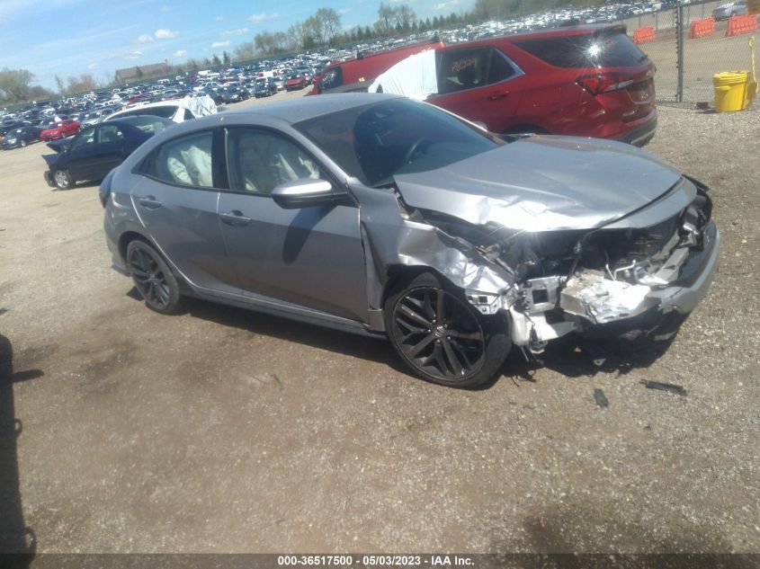 2021 HONDA CIVIC HATCHBACK SPORT - SHHFK7H49MU213992