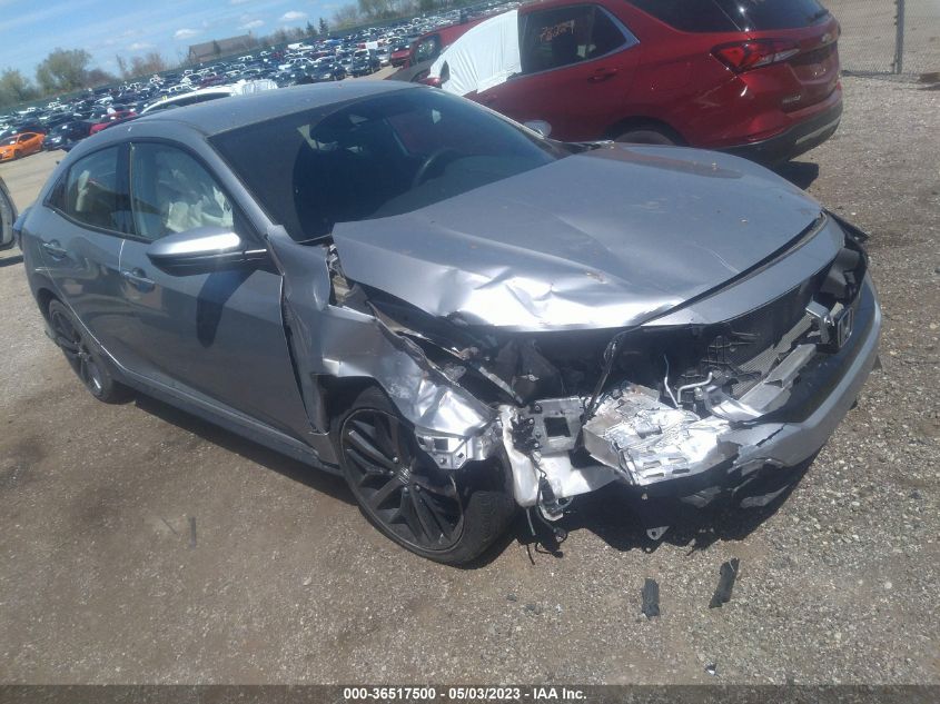 2021 HONDA CIVIC HATCHBACK SPORT - SHHFK7H49MU213992