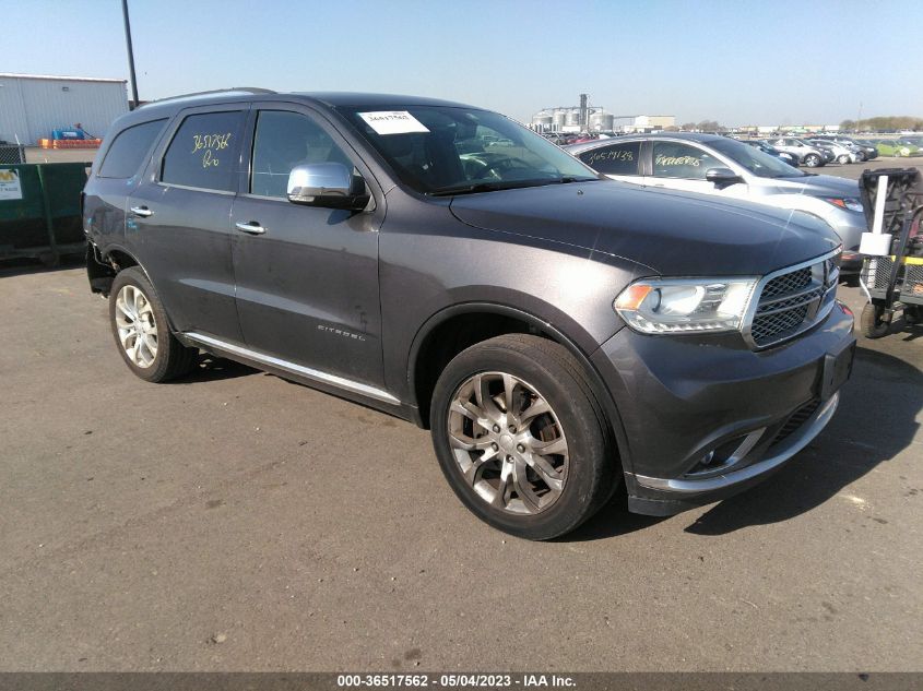 2017 DODGE DURANGO CITADEL - 1C4RDJEG4HC950928
