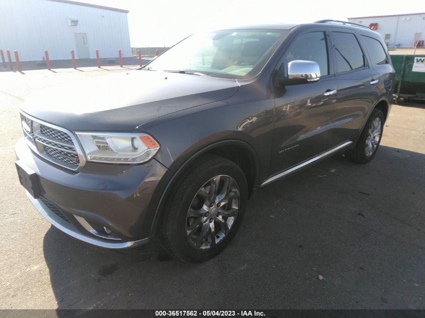 2017 DODGE DURANGO CITADEL - 1C4RDJEG4HC950928