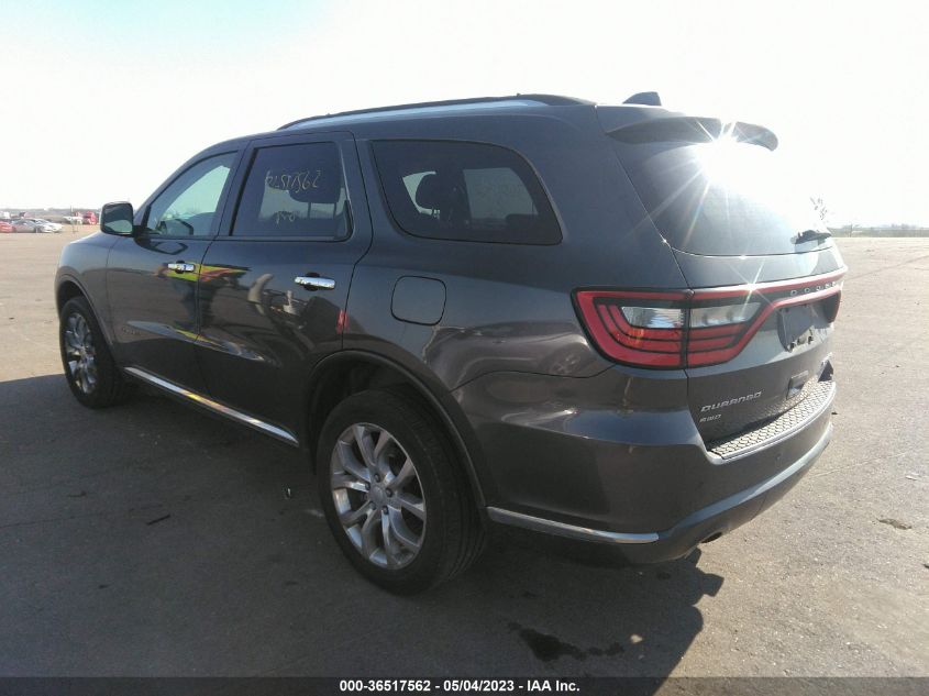 2017 DODGE DURANGO CITADEL - 1C4RDJEG4HC950928