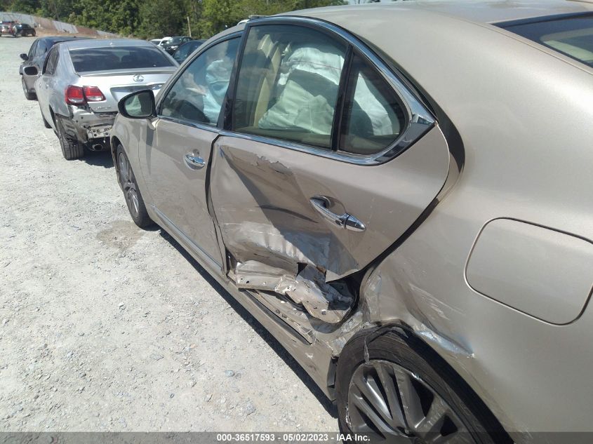 2013 LEXUS LS 460 - JTHBL5EF0D5114730