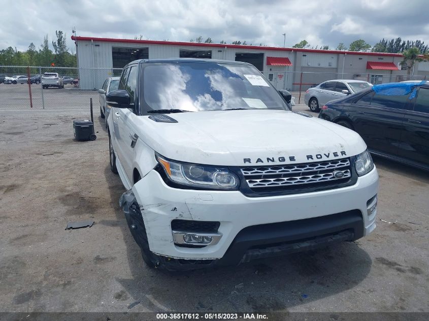 2016 LAND ROVER RANGE ROVER SPORT V6 HSE - SALWR2PF7GA588160