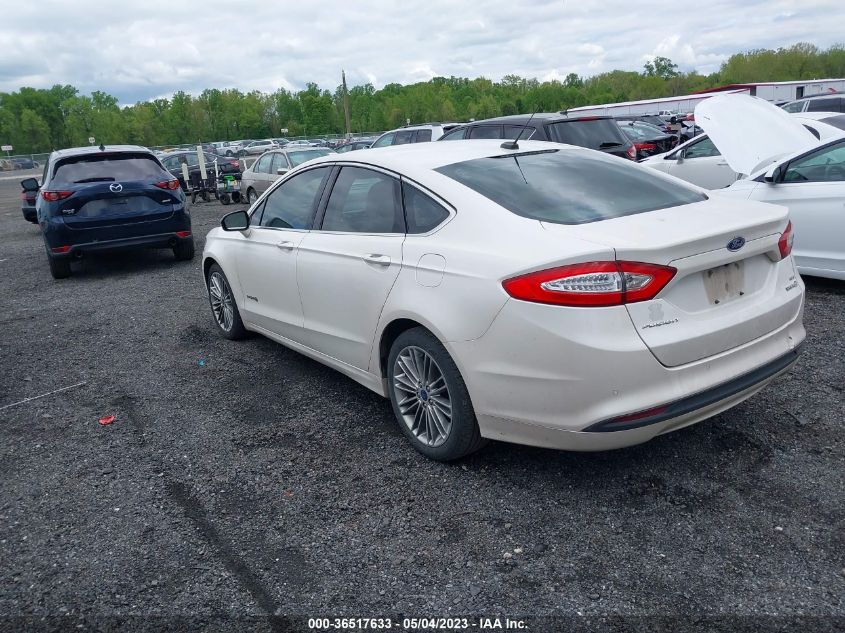 2014 FORD FUSION SE HYBRID - 3FA6P0LU8ER373787