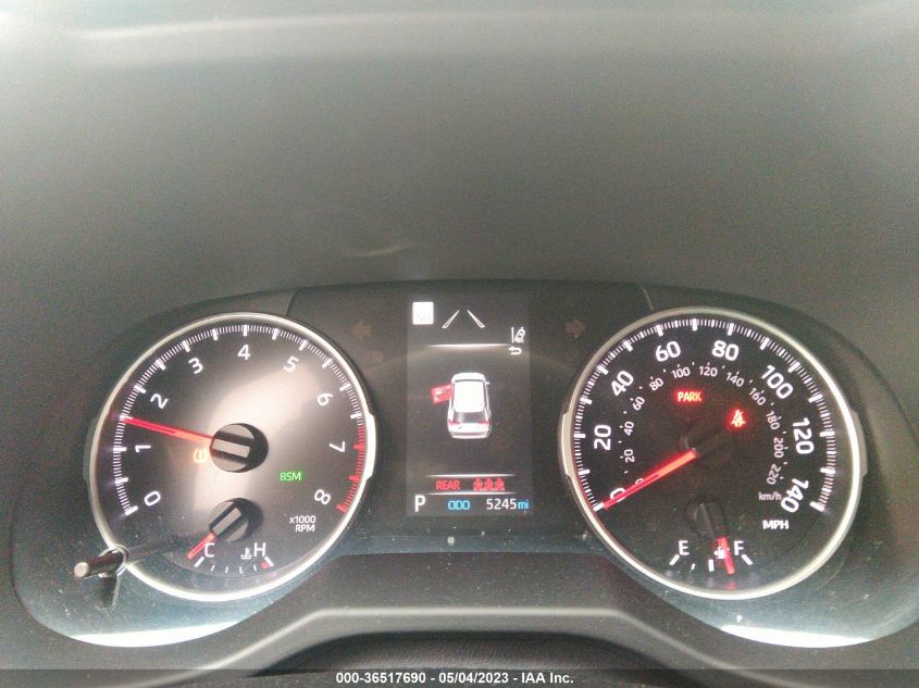 2022 TOYOTA RAV4 XLE PREMIUM - 2T3A1RFV5NC308441