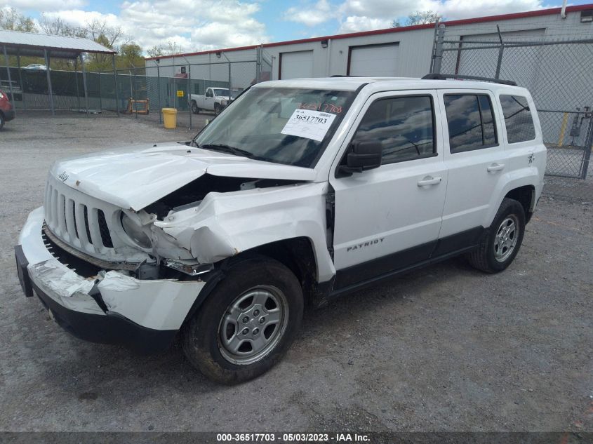 2014 JEEP PATRIOT SPORT - 1C4NJRBB5ED810522