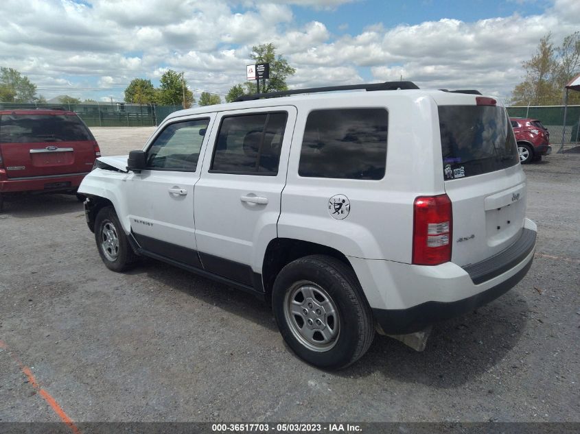 2014 JEEP PATRIOT SPORT - 1C4NJRBB5ED810522
