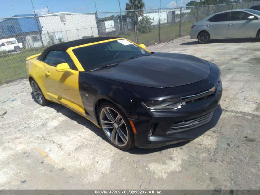 2017 CHEVROLET CAMARO 1LT - 1G1FB3DS8H0165784