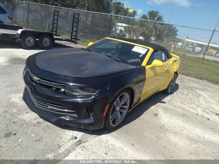 2017 CHEVROLET CAMARO 1LT - 1G1FB3DS8H0165784