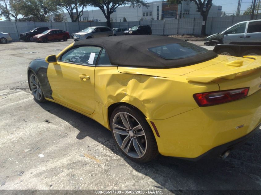 2017 CHEVROLET CAMARO 1LT - 1G1FB3DS8H0165784