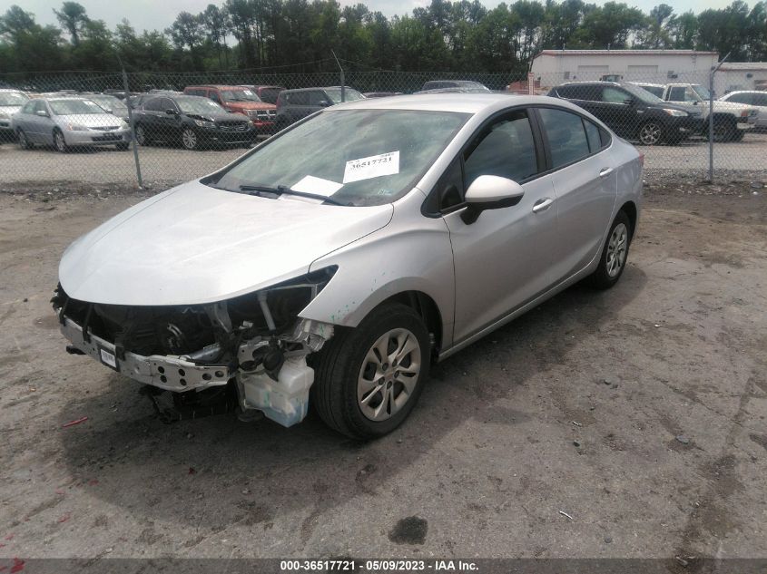 2019 CHEVROLET CRUZE LS - 1G1BC5SM9K7133565