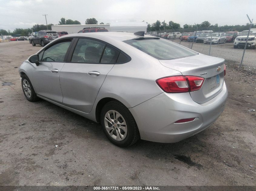 2019 CHEVROLET CRUZE LS - 1G1BC5SM9K7133565
