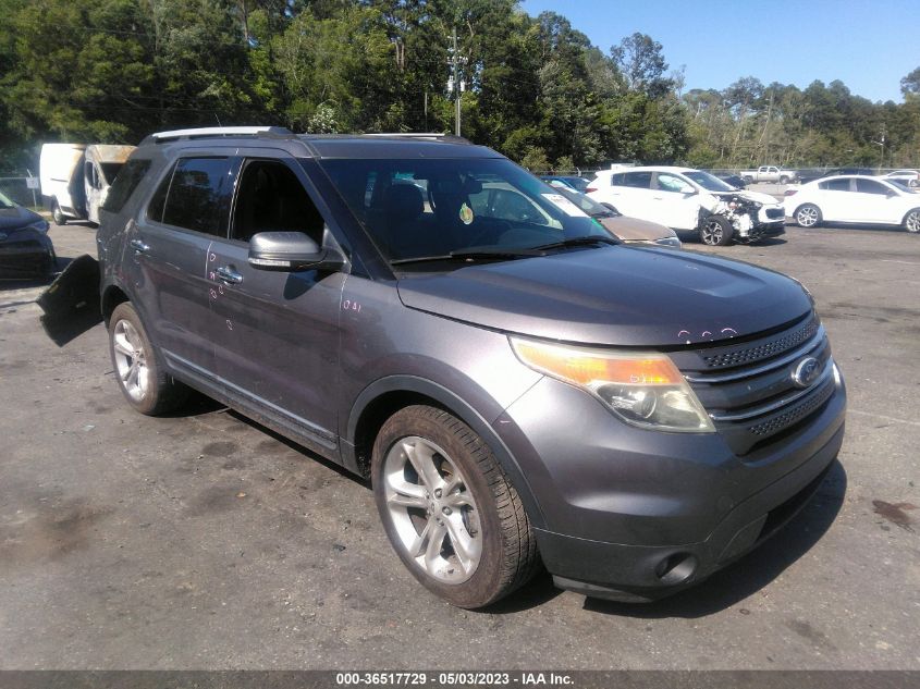 2013 FORD EXPLORER LIMITED - 1FM5K7F82DGC21436