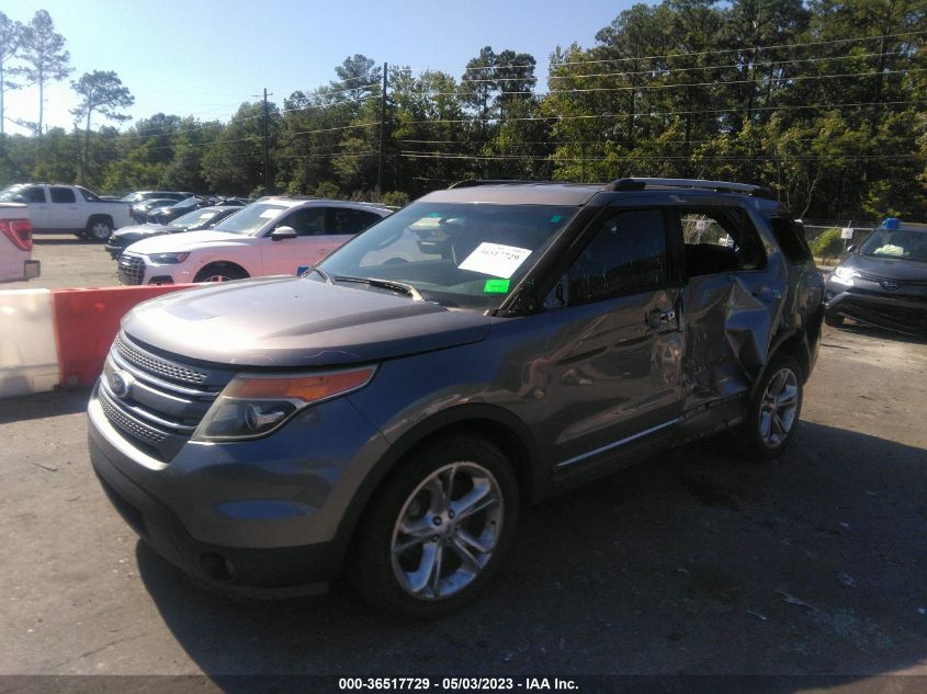 2013 FORD EXPLORER LIMITED - 1FM5K7F82DGC21436