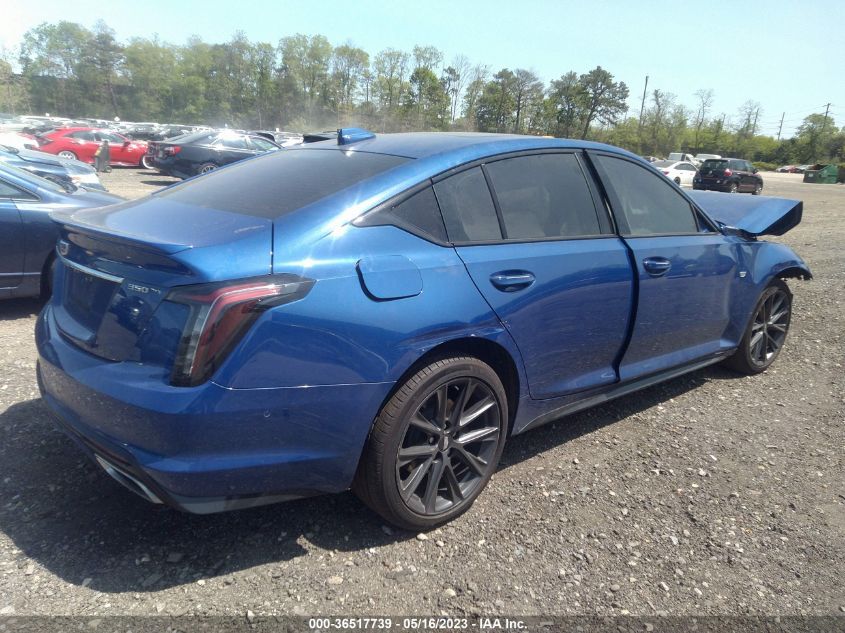 2022 CADILLAC CT5 SPORT - 1G6DU5RK7N0107760