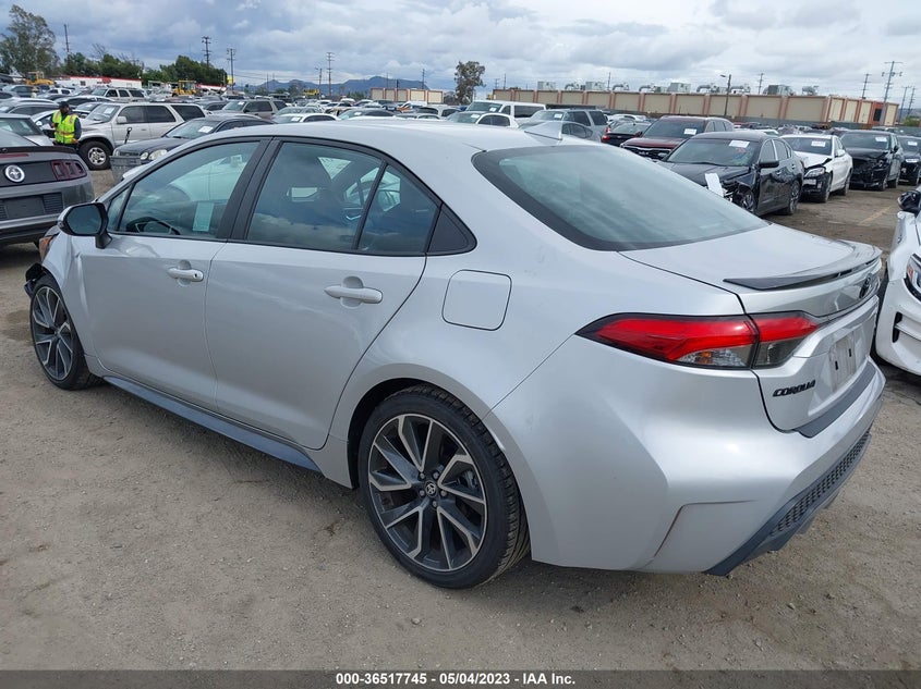 VIN 5YFT4MCEXMP088860 2021 TOYOTA COROLLA XSE/APEX XSE