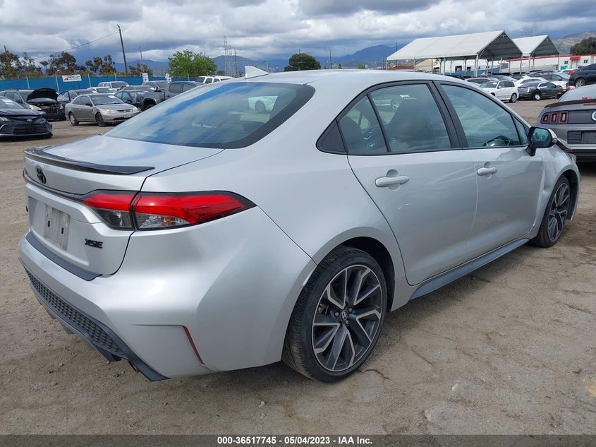 VIN 5YFT4MCEXMP088860 2021 TOYOTA COROLLA XSE/APEX XSE