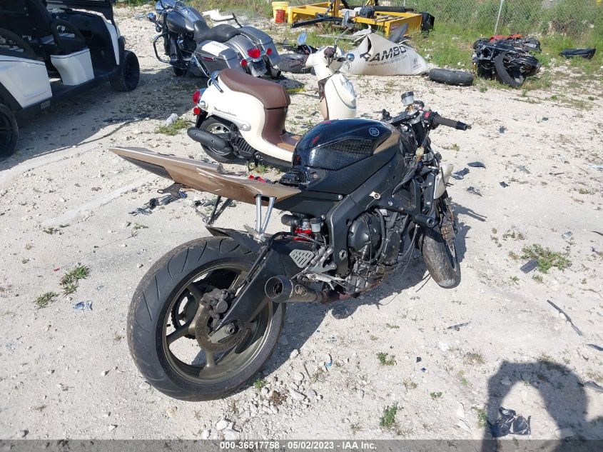 2009 YAMAHA YZFR6 JYARJ16E79A016776