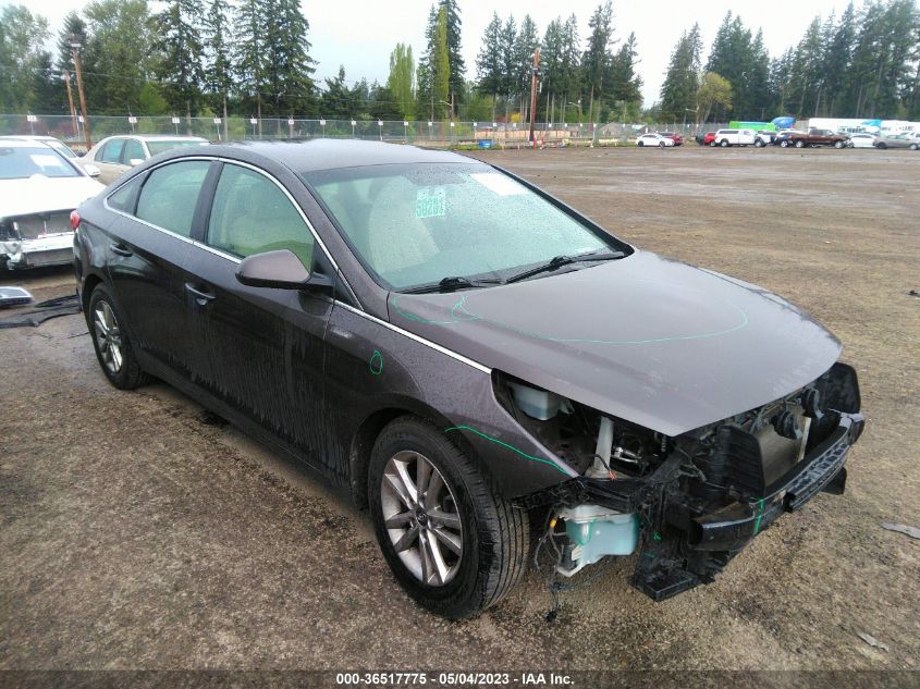 2015 HYUNDAI SONATA 2.4L SE - 5NPE24AF3FH114998