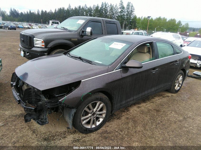 2015 HYUNDAI SONATA 2.4L SE - 5NPE24AF3FH114998