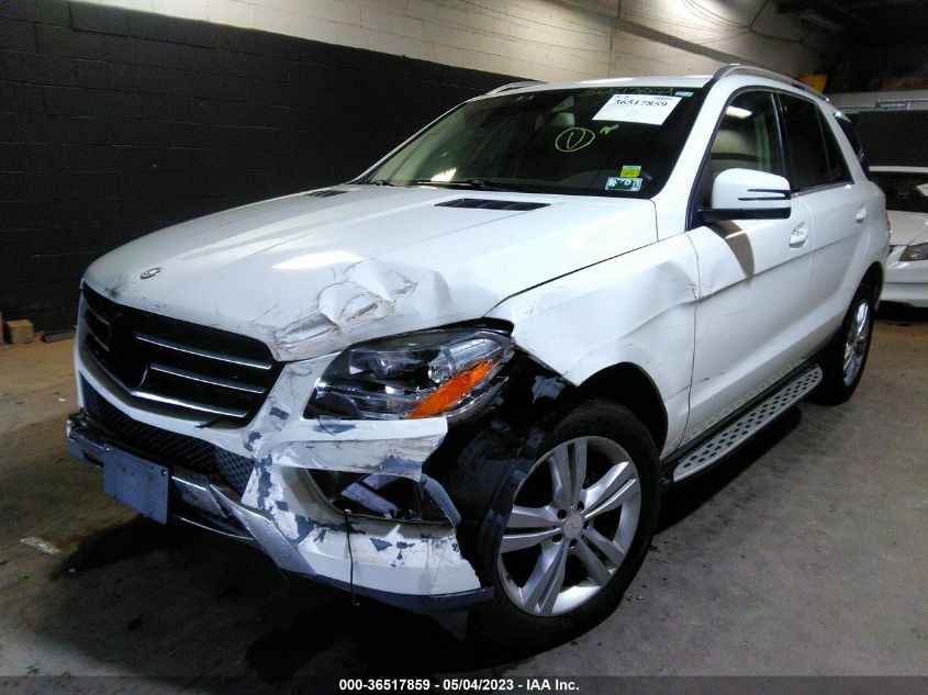 2013 MERCEDES-BENZ M-CLASS ML 350 - 4JGDA5HBXDA165132