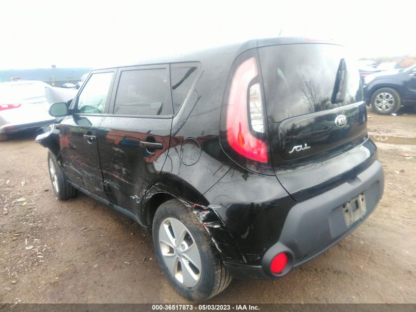 2016 KIA SOUL BASE - KNDJN2A23G7305401