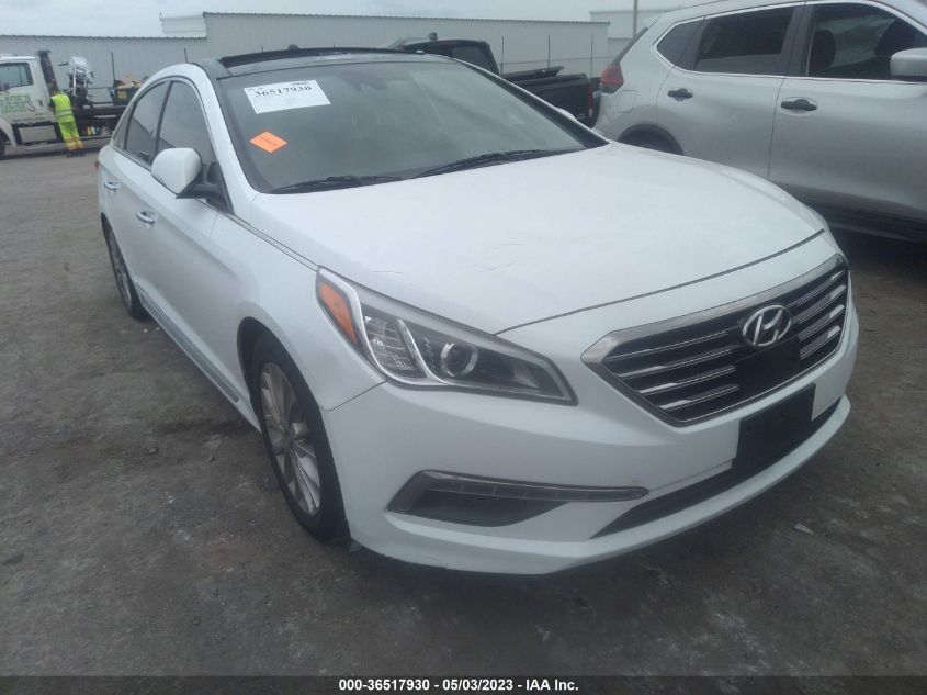 2015 HYUNDAI SONATA 2.4L LIMITED - 5NPE34AF4FH218218