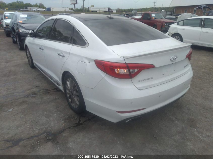 2015 HYUNDAI SONATA 2.4L LIMITED - 5NPE34AF4FH218218