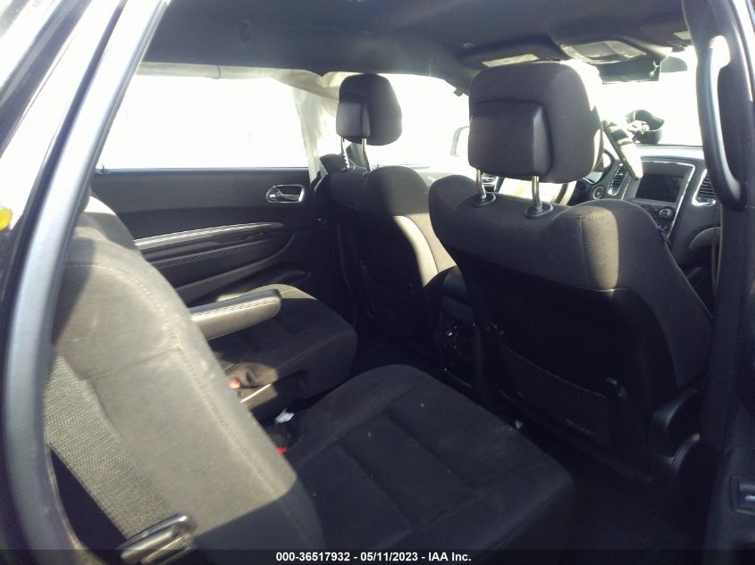 2018 DODGE DURANGO SXT - 1C4RDHAG0JC278001